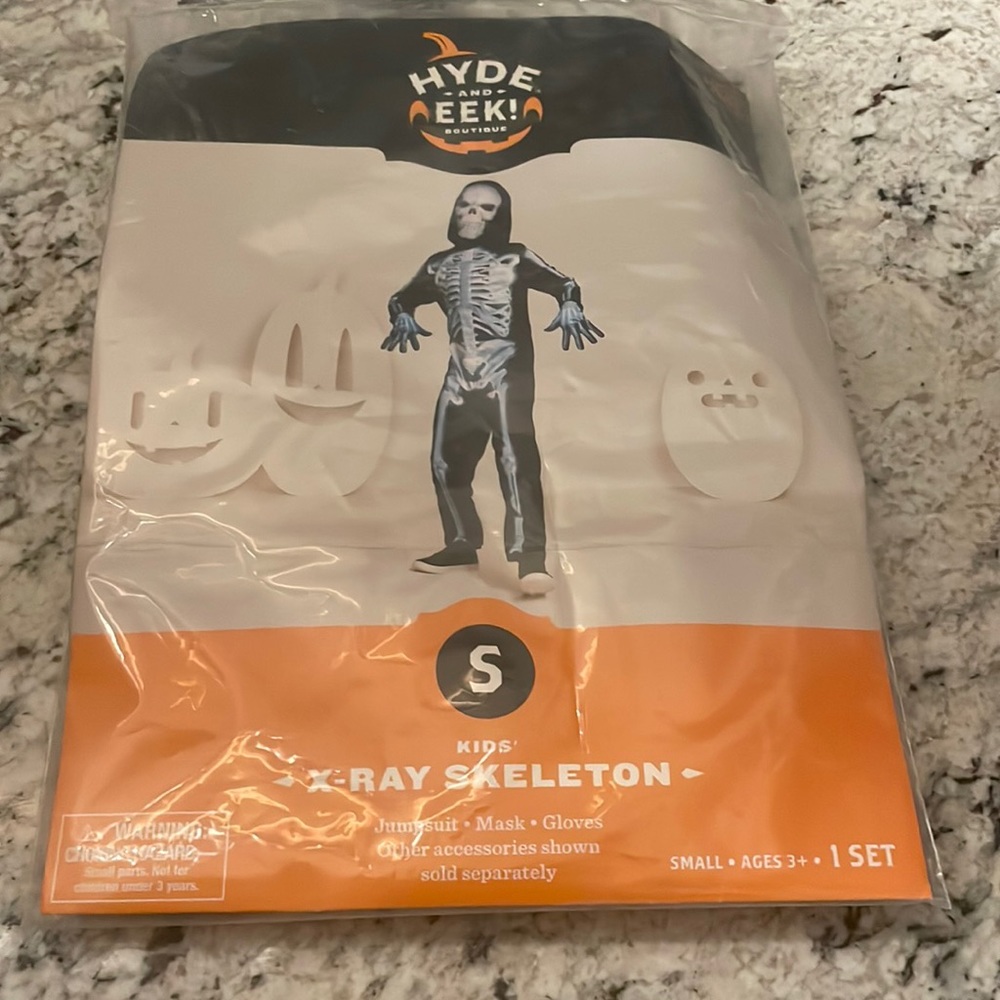 Kids Skelton costume